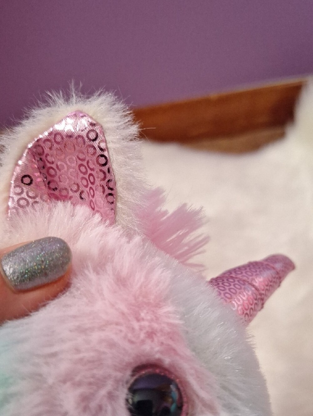Kellytoy Pastel Rainbow Unicorn Plushie- NWT - Picture 4 of 11
